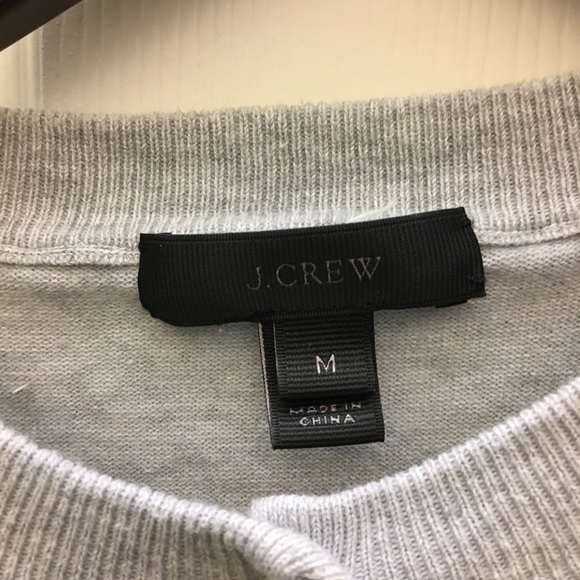 J. Crew heather gray Twin set - Picture 3 of 6